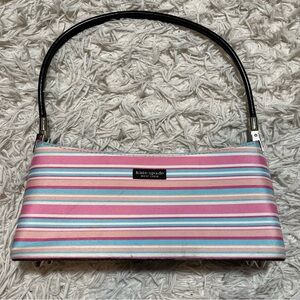Kate Spade striped vintage shoulder bag Y2K early 2000s bag